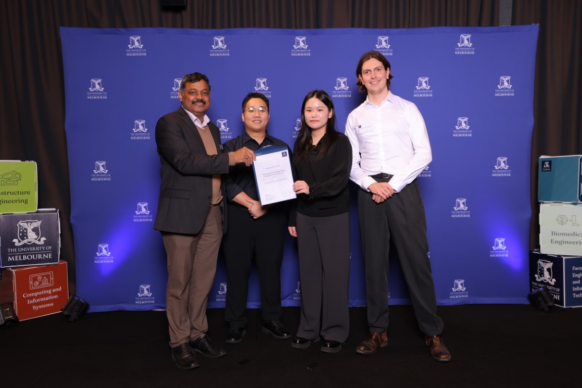 Mechatronics Engineering Award Winner